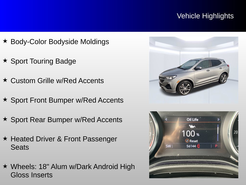 Used 2023 Buick Encore GX Select w/ Sport Touring Package FWD image 16