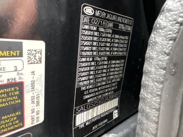 Used 2018 Land Rover Range Rover HSE AWD/4WD image 4