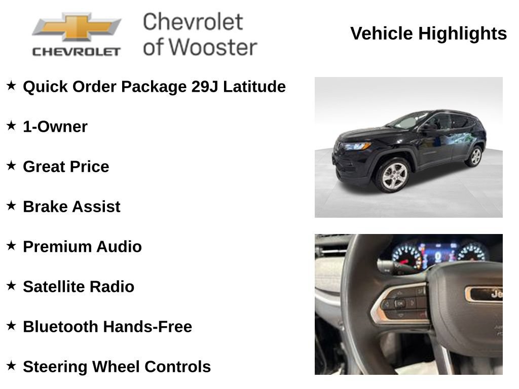 Used 2024 Jeep Compass Latitude AWD/4WD image 2