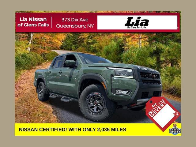 Certified 2025 Nissan Frontier PRO-4X AWD/4WD 360° Tour