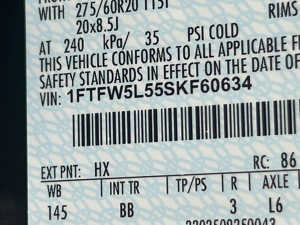 New 2025 Ford F150 Lariat w/ Equipment Group 501A Mid image 42