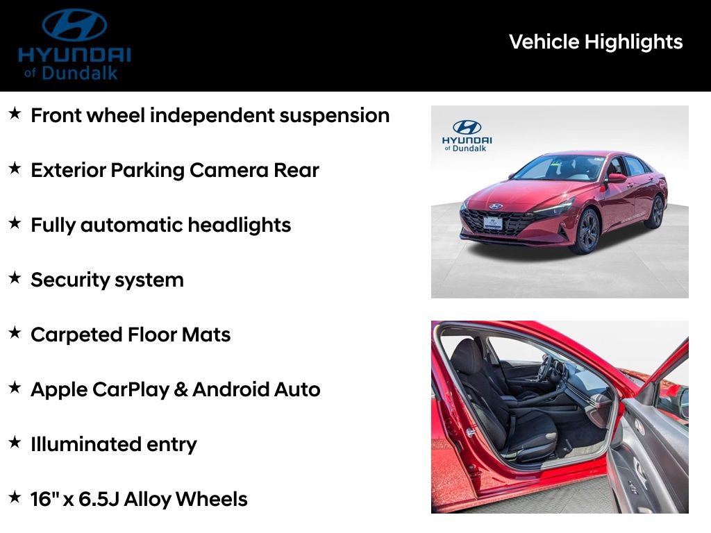 Used 2022 Hyundai Elantra SEL image 42