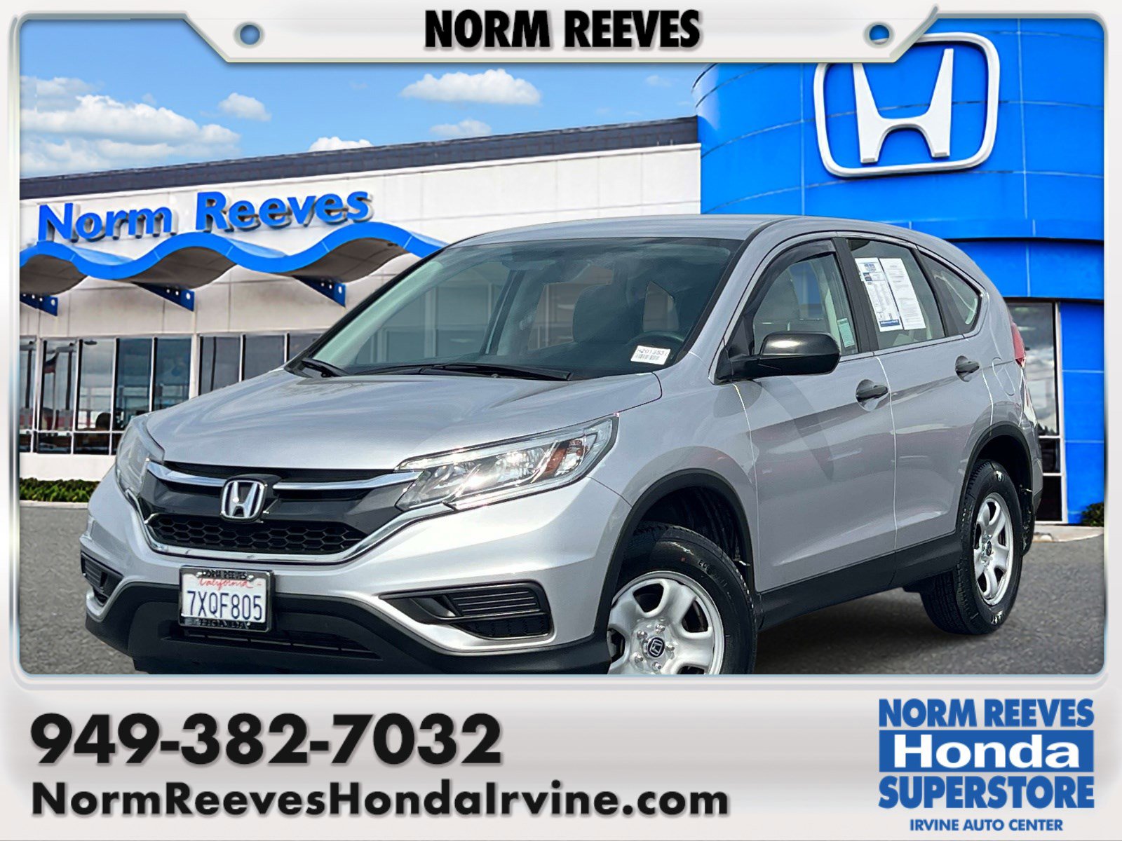 Used 2016 Honda CR-V LX image 1