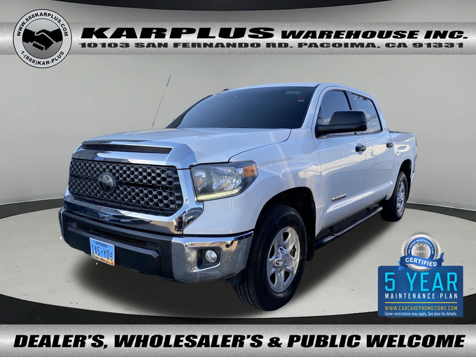 Used 2018 Toyota Tundra SR5 w/ SR5 Upgrade Package