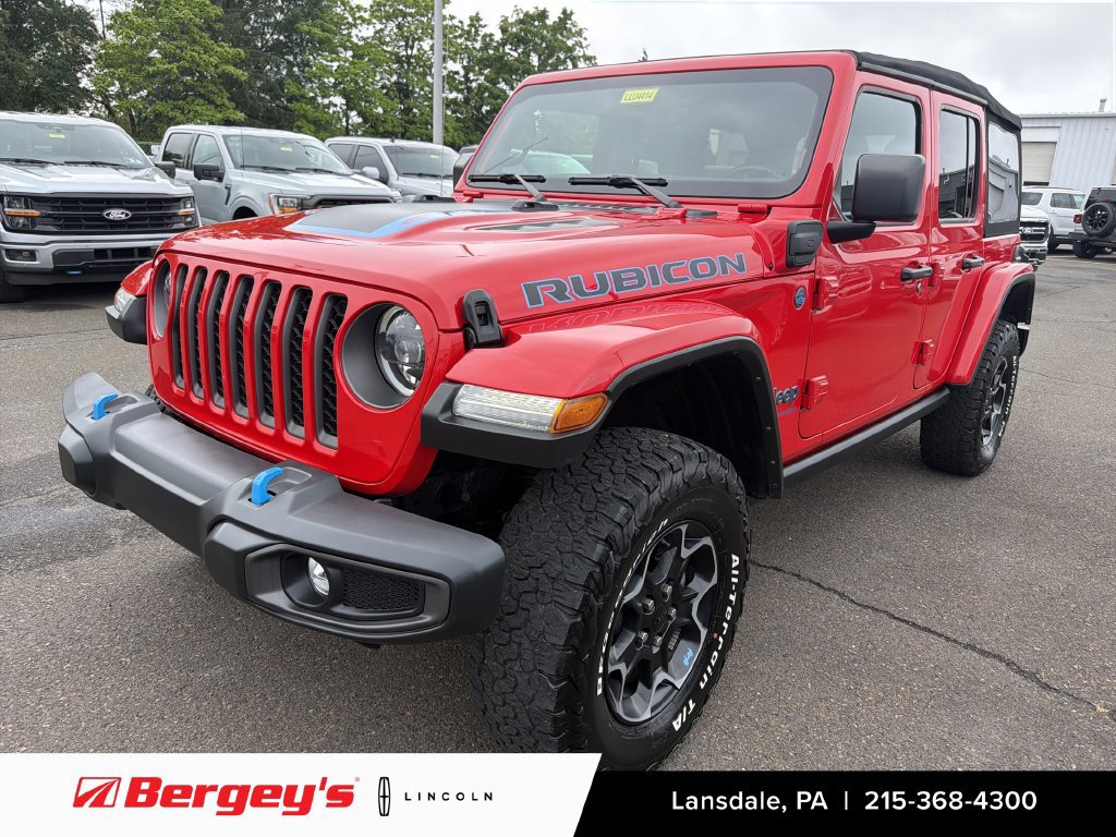Used 2023 Jeep Wrangler Unlimited Rubicon 4xe w/ Cold Weather Group