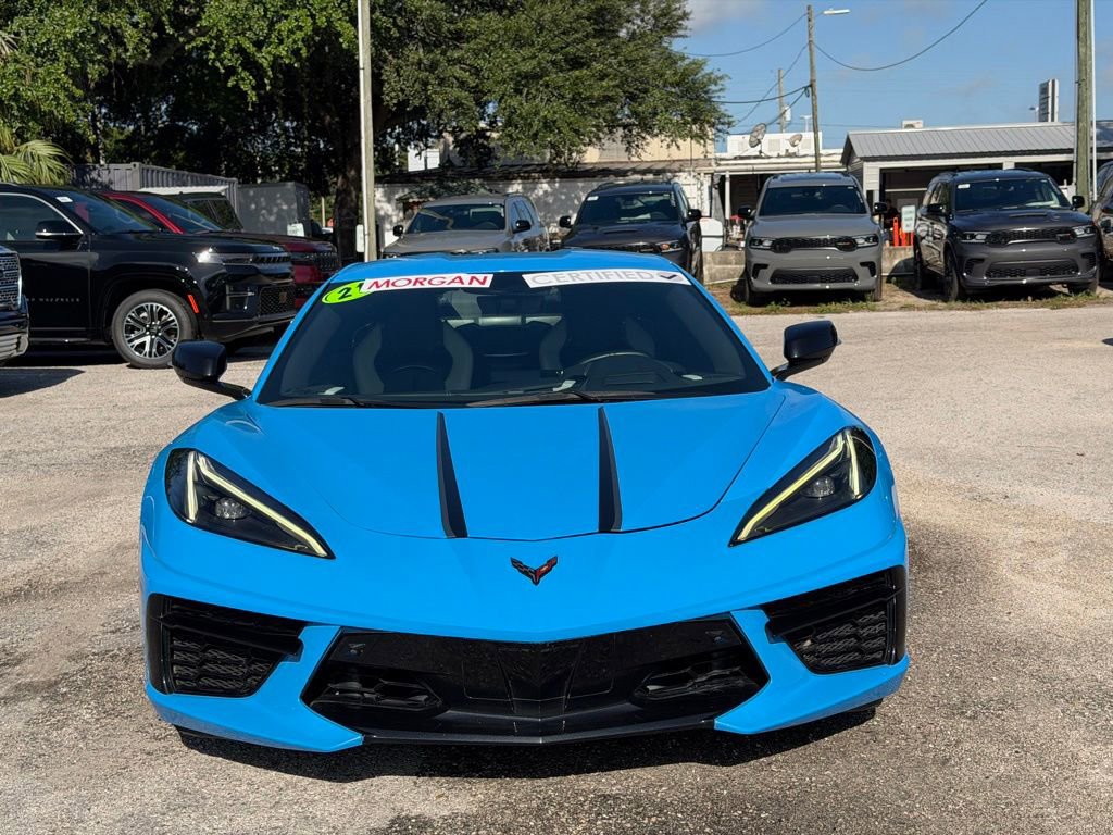 Used 2021 Chevrolet Corvette Stingray Preferred Cpe w/ Z51 Performance Package RWD image 8