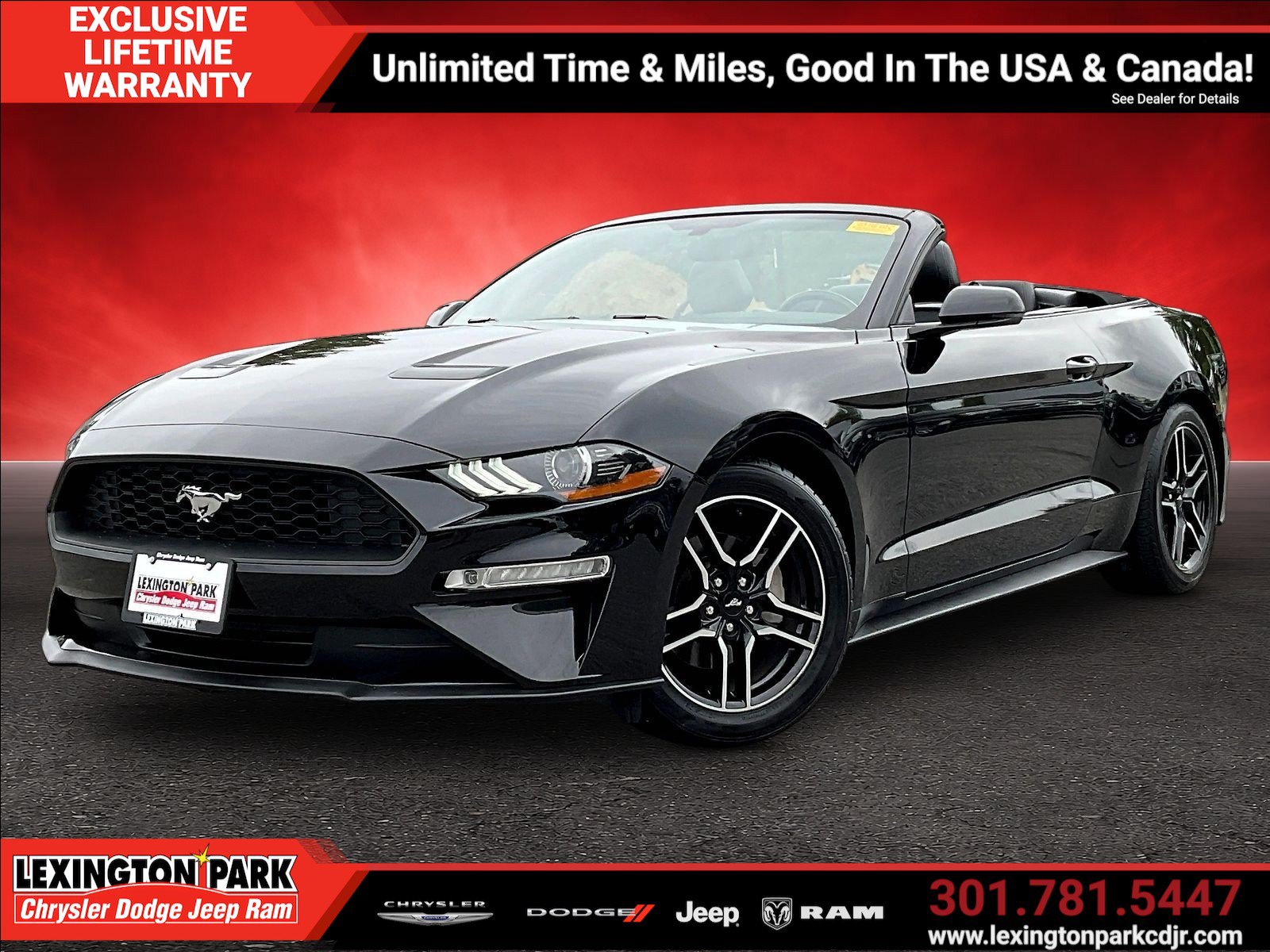 Used 2020 Ford Mustang Premium RWD image 3
