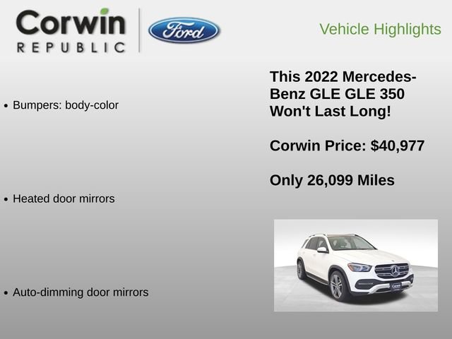 Used 2022 Mercedes-Benz GLE 350 4MATIC image 12