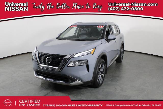Certified 2021 Nissan Rogue Platinum