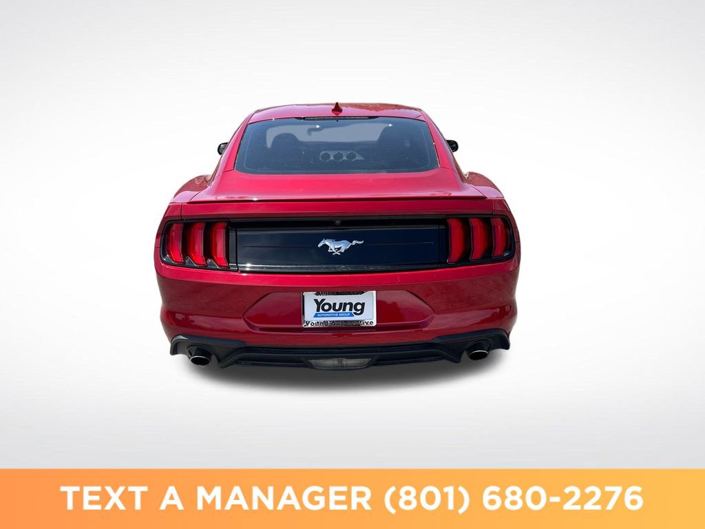 Used 2020 Ford Mustang Premium w/ Enhanced Security Package RWD image 4