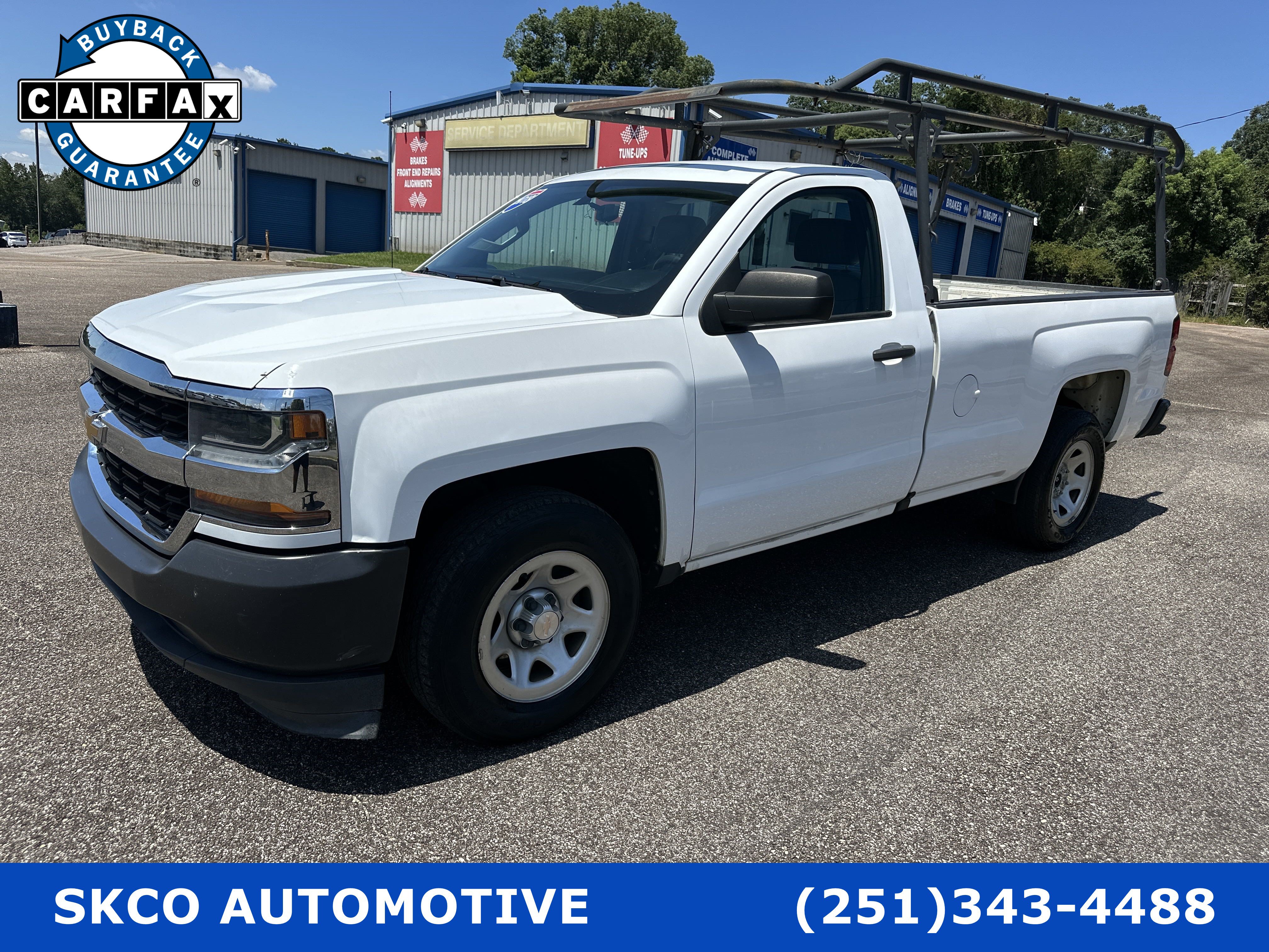 Used 2018 Chevrolet Silverado 1500 W/T w/ Trailering Package RWD image 1