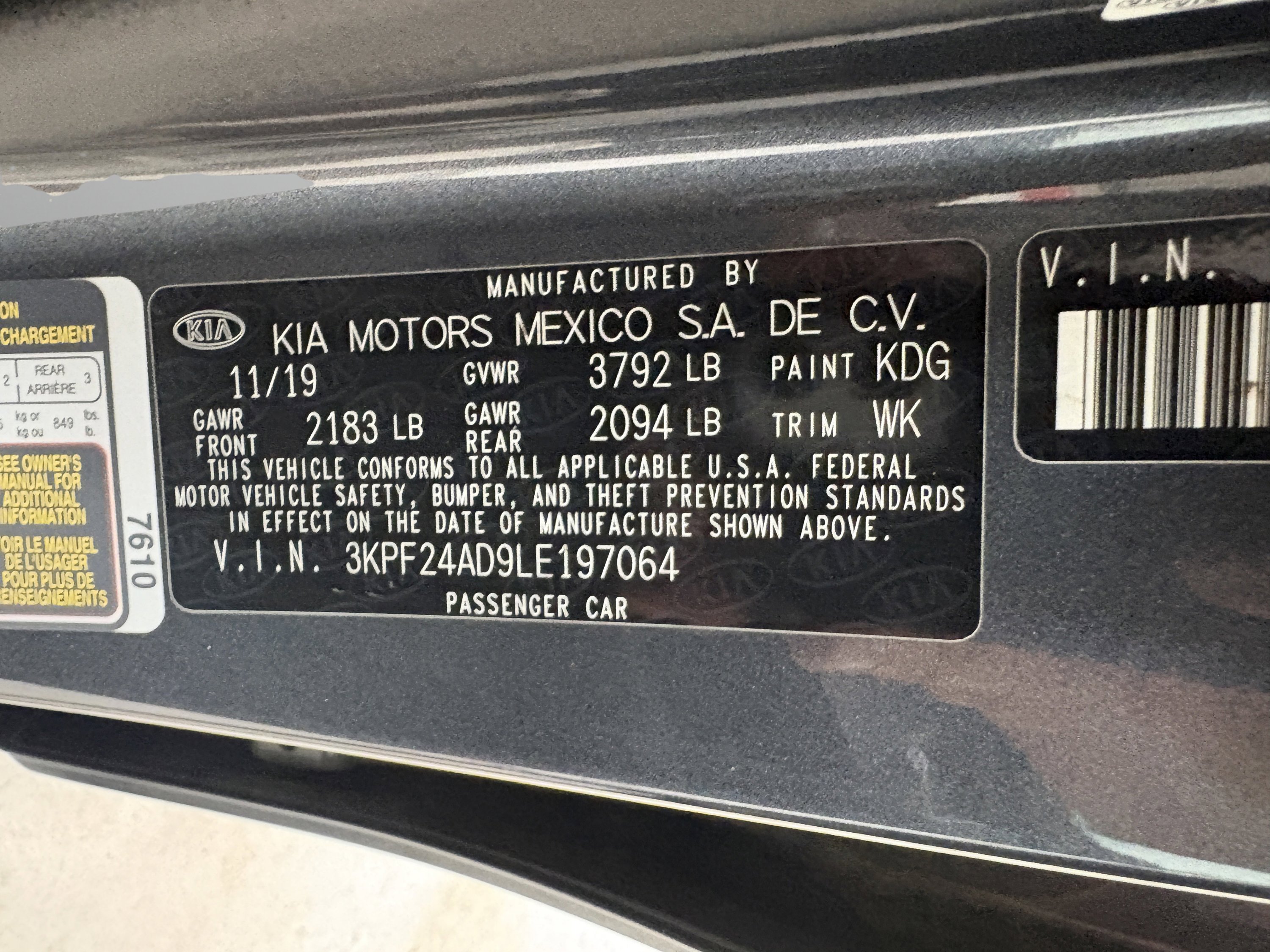 Used 2020 Kia Forte LXS FWD image 32