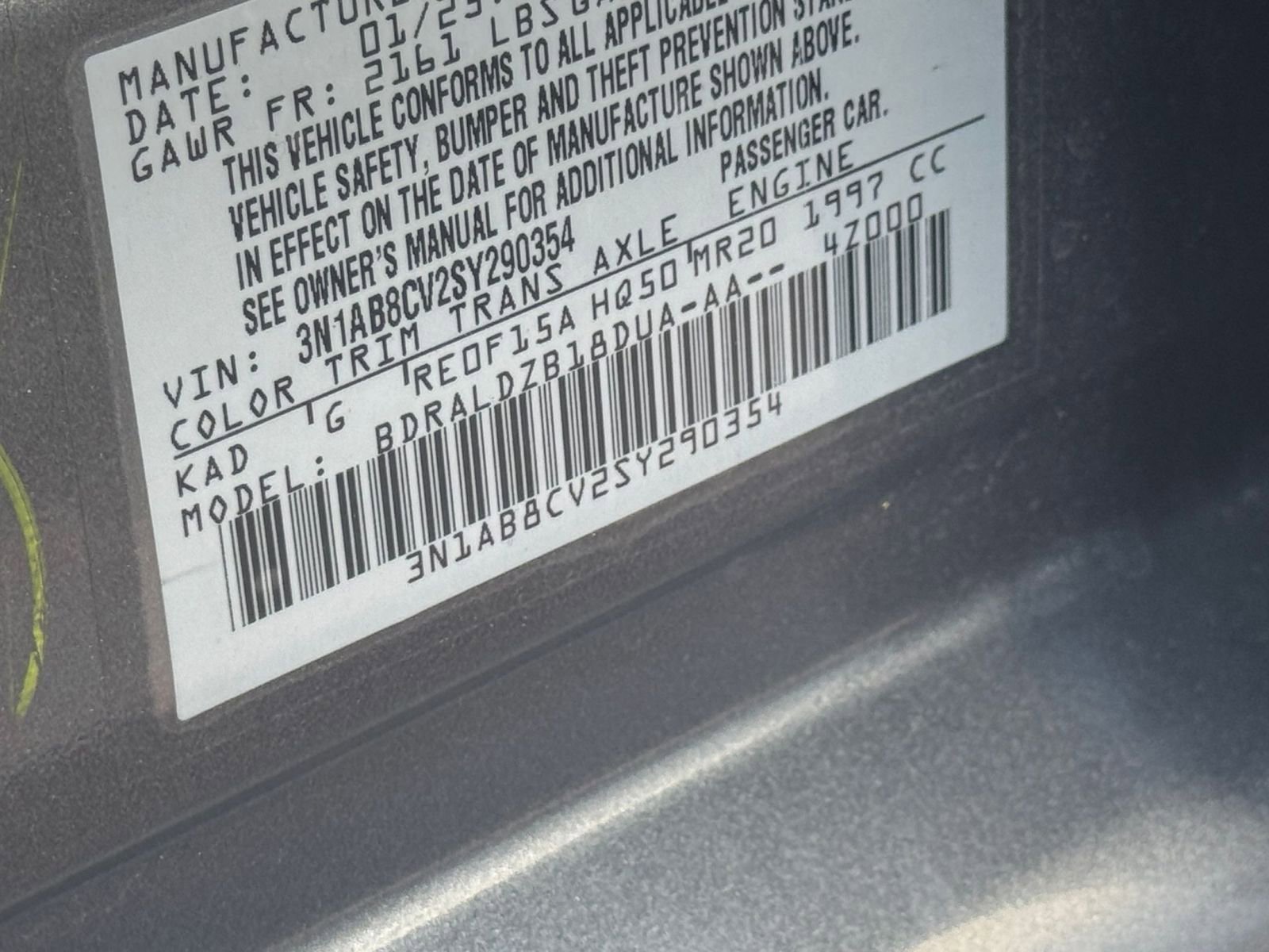 Used 2025 Nissan Sentra SV FWD image 28