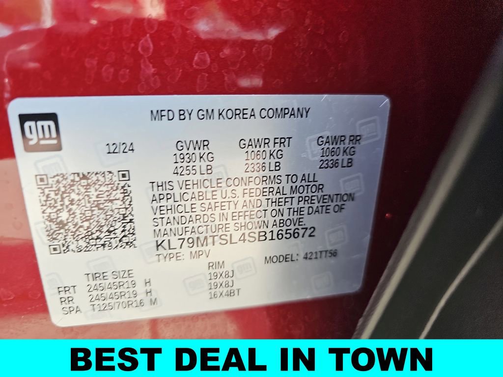 Used 2025 Chevrolet TrailBlazer RS w/ Driver Confidence Package image 41