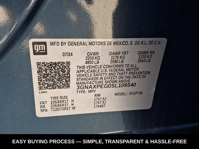 Used 2025 Chevrolet Equinox LT w/ Convenience Package II AWD/4WD image 28