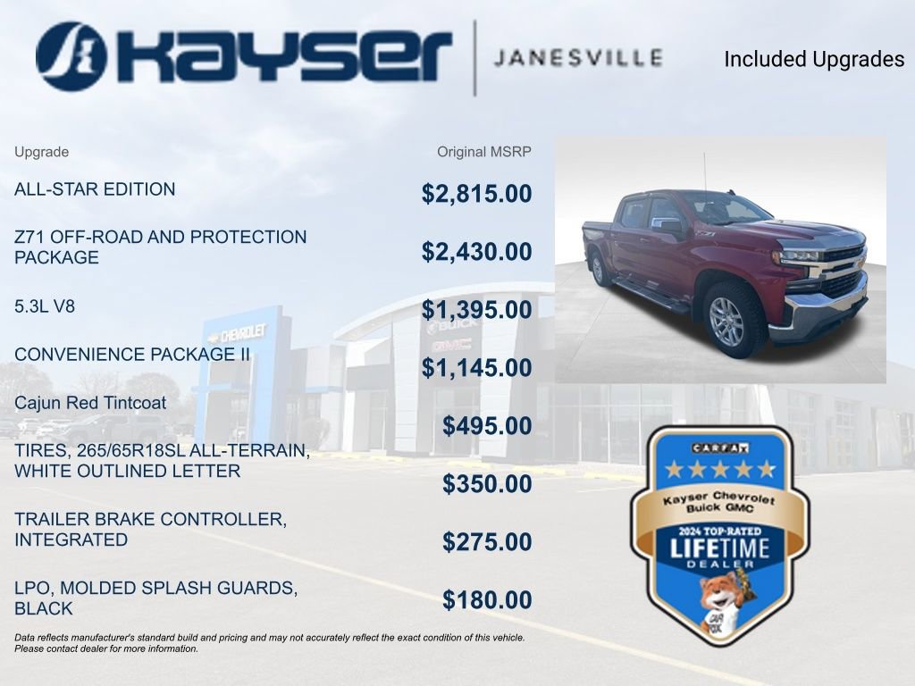 Certified 2019 Chevrolet Silverado 1500 LT w/ All-Star Edition image 2