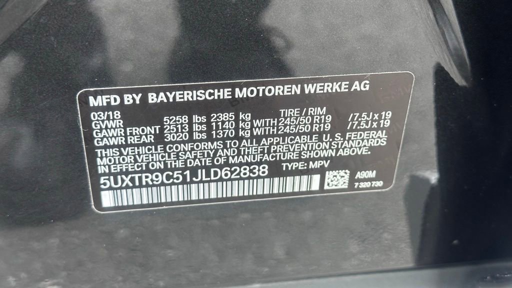 Used 2018 BMW X3 xDrive30i AWD/4WD image 24