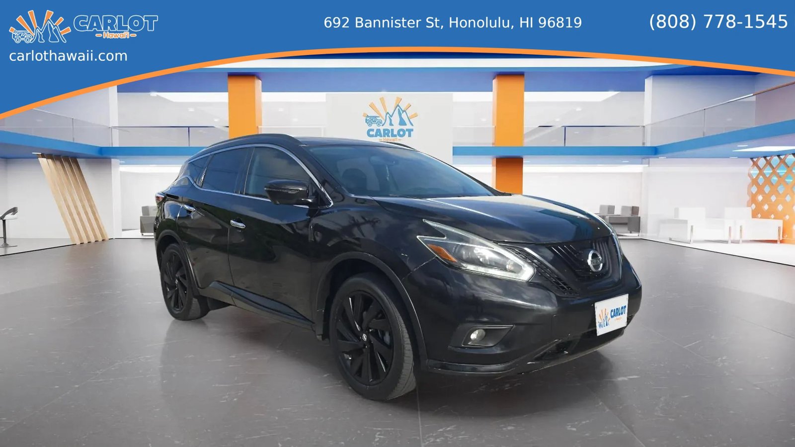 Used 2018 Nissan Murano SL w/ Midnight Edition Package FWD image 4