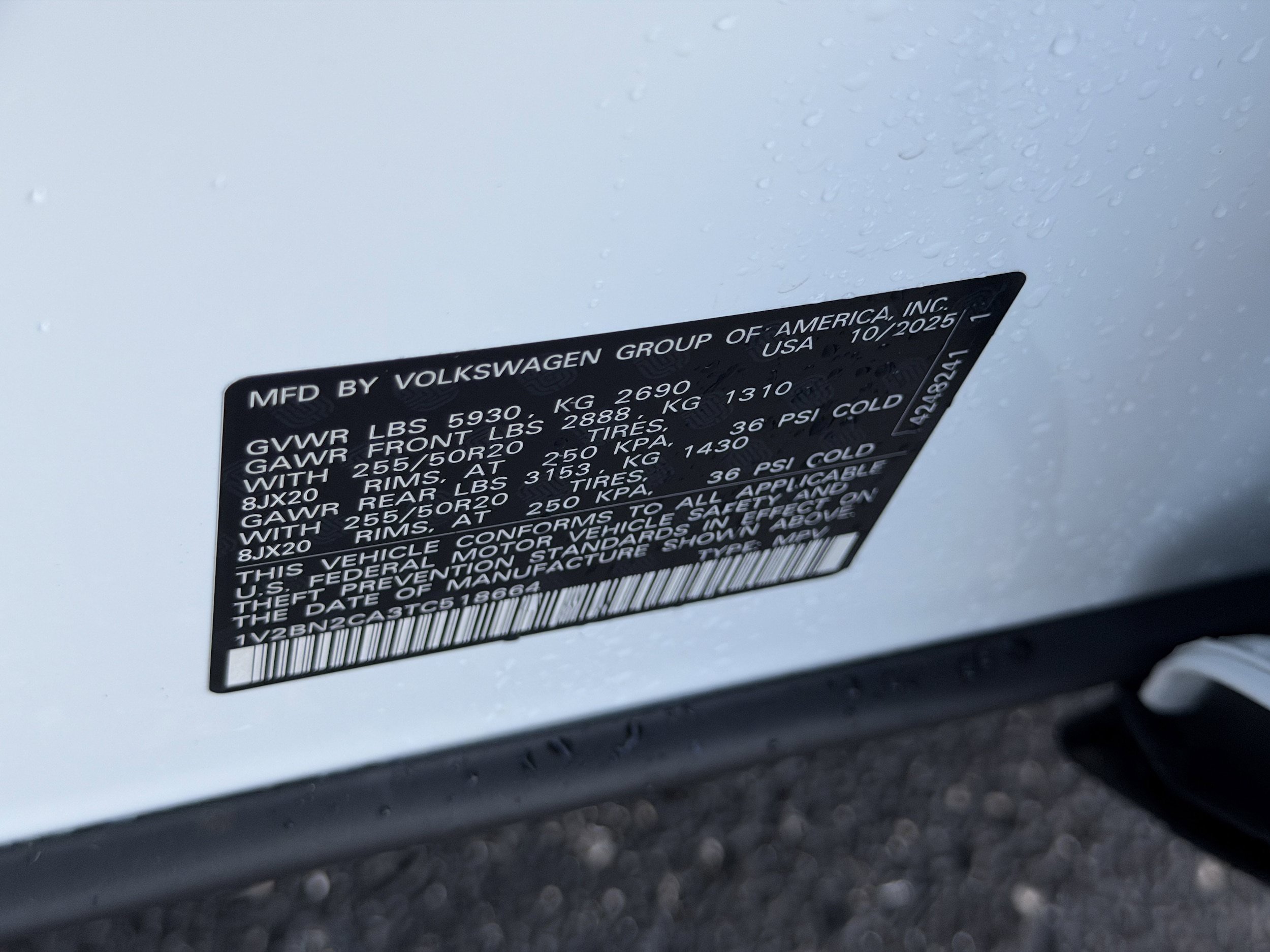 New 2026 Volkswagen Atlas SEL AWD/4WD image 32