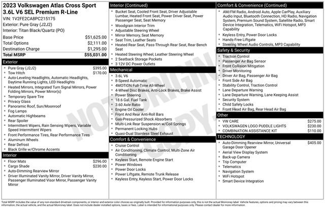 Used 2023 Volkswagen Atlas Cross Sport SEL Premium R-Line image 41