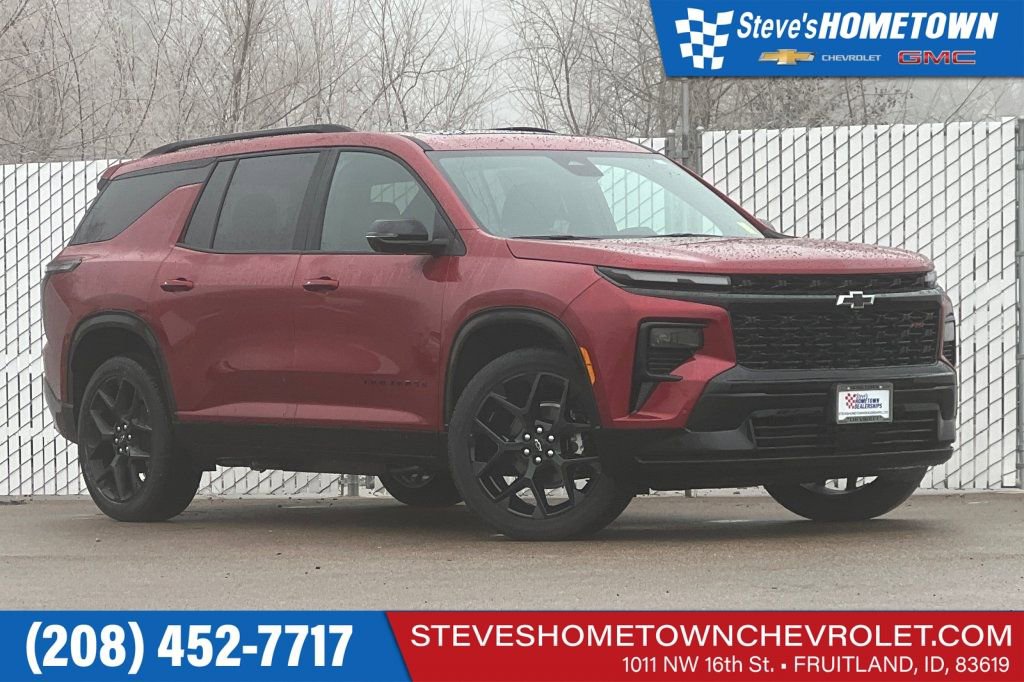 New 2026 Chevrolet Traverse RS