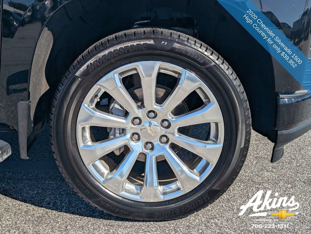 Used 2020 Chevrolet Silverado 1500 High Country w/ Technology Package AWD/4WD image 11