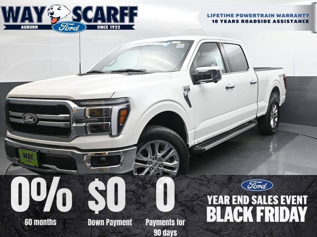 New 2025 Ford F150 Lariat w/ Equipment Group 501A Mid