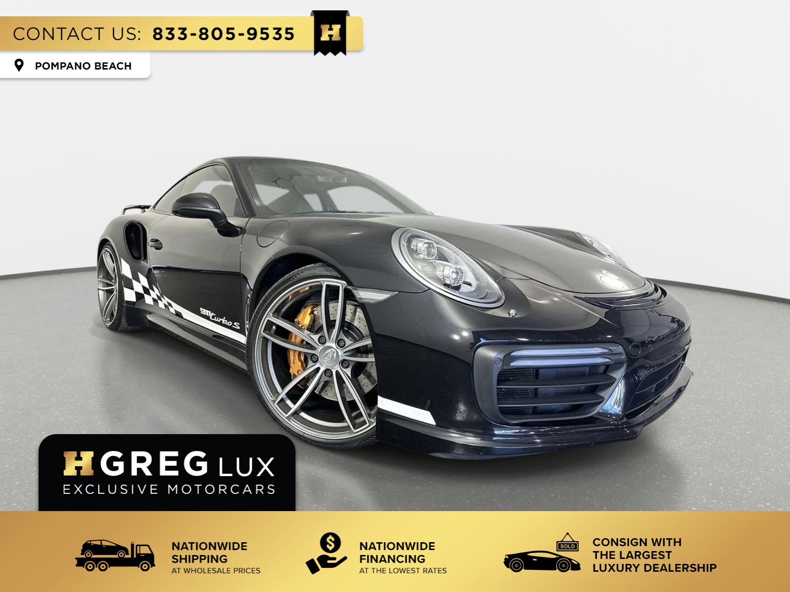 Used 2018 Porsche 911 Turbo AWD/4WD image 1