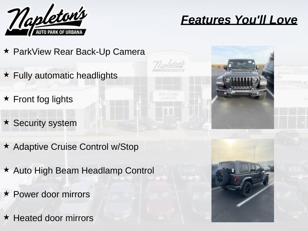 Used 2021 Jeep Wrangler Unlimited Sahara AWD/4WD image 8
