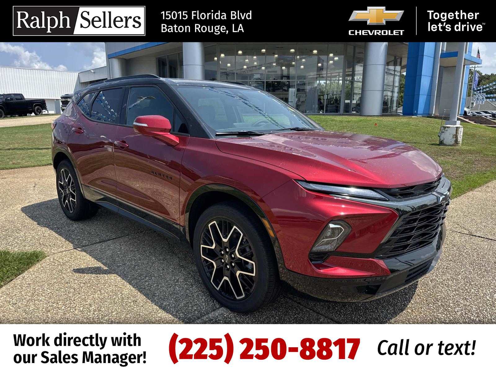 New 2026 Chevrolet Blazer RS w/ Driver Confidence II Package AWD/4WD image 1