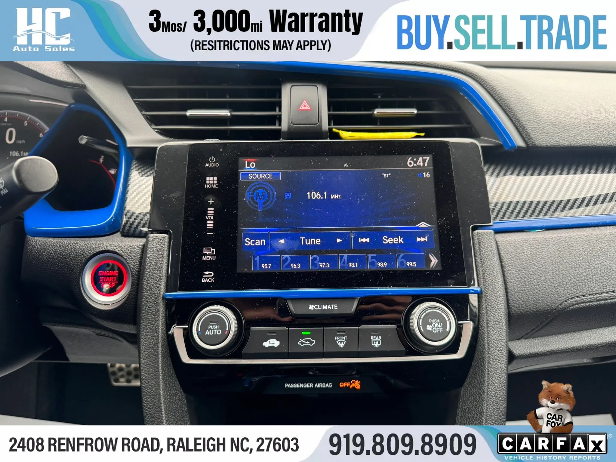 Used 2021 Honda Civic Sport image 25