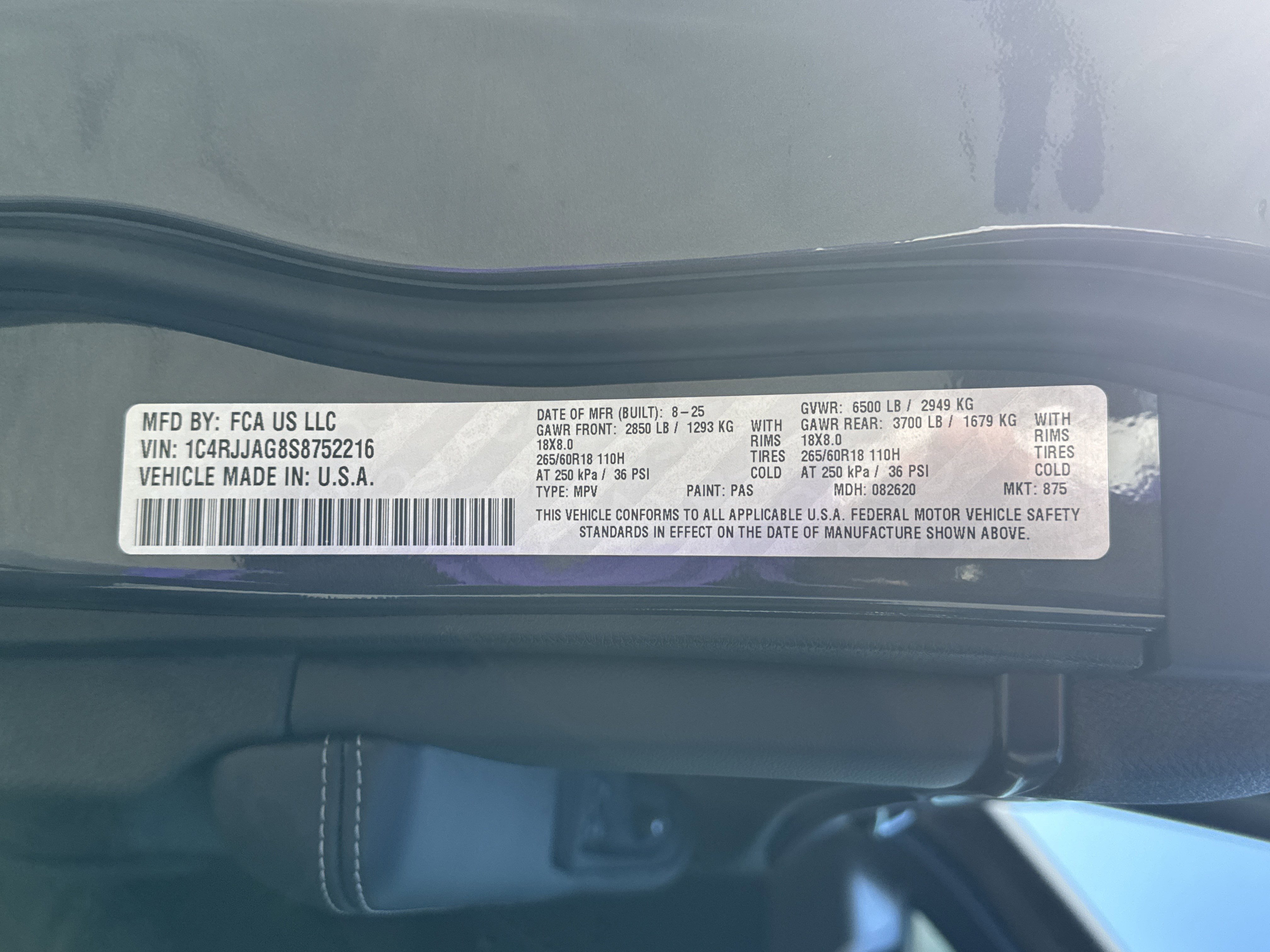 New 2025 Jeep Grand Cherokee L Altitude image 41