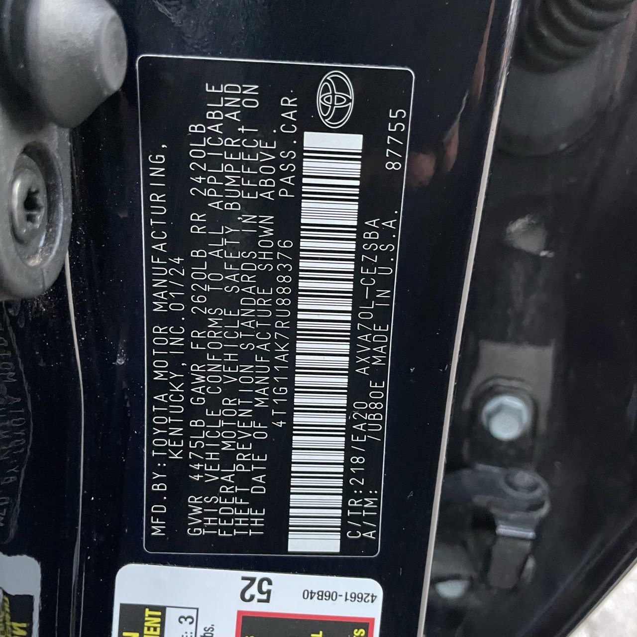 Used 2024 Toyota Camry SE image 28