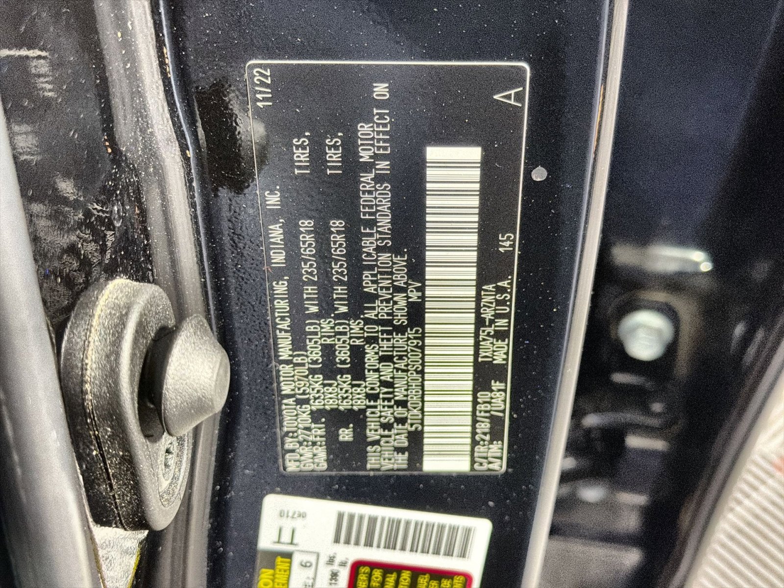 Used 2023 Toyota Highlander L AWD/4WD image 45