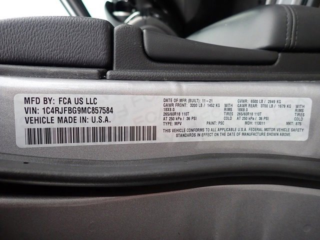 Used 2021 Jeep Grand Cherokee Limited image 21