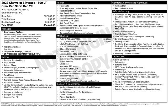 Used 2023 Chevrolet Silverado 1500 LT AWD/4WD image 7
