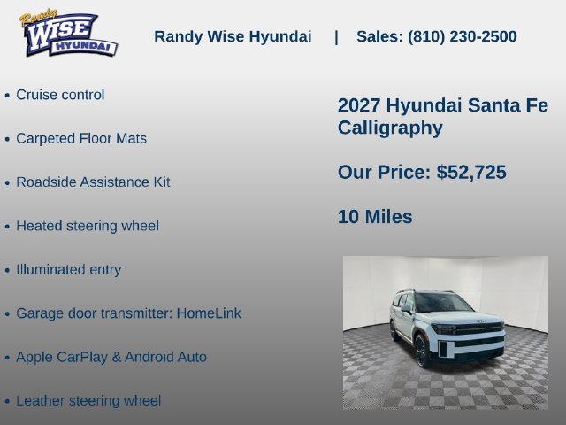 New 2027 Hyundai Santa Fe Calligraphy AWD/4WD image 15