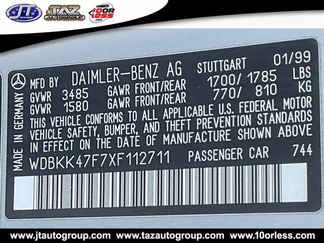 Used 1999 Mercedes-Benz SLK 230 image 14