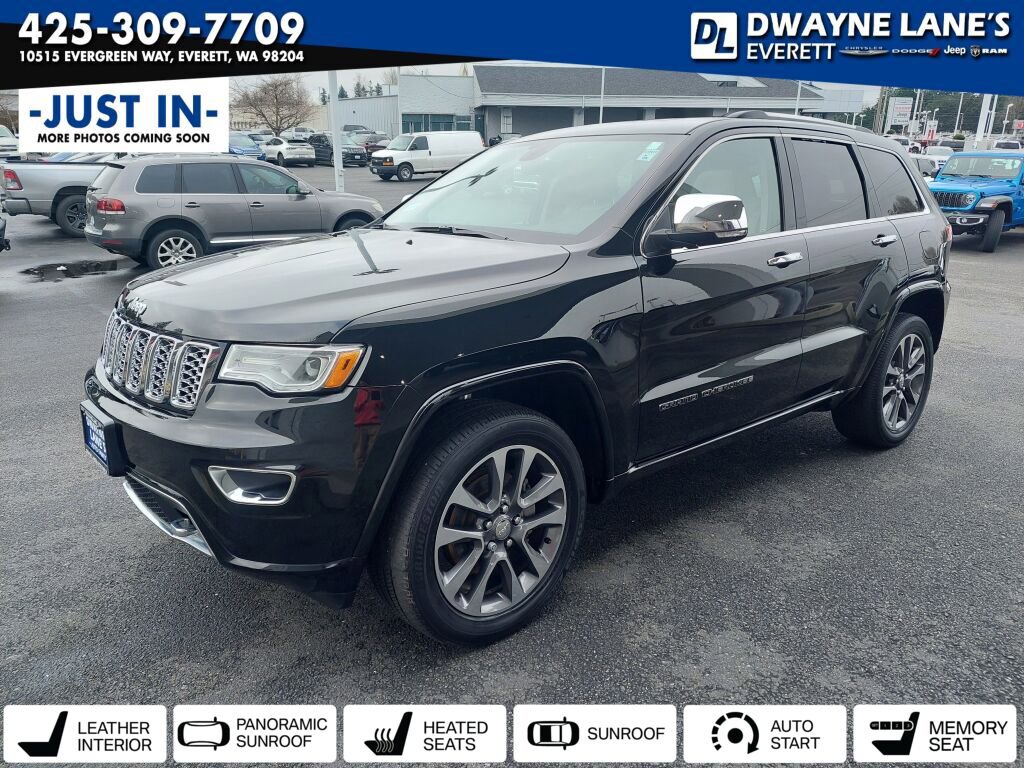 Used 2017 Jeep Grand Cherokee Overland