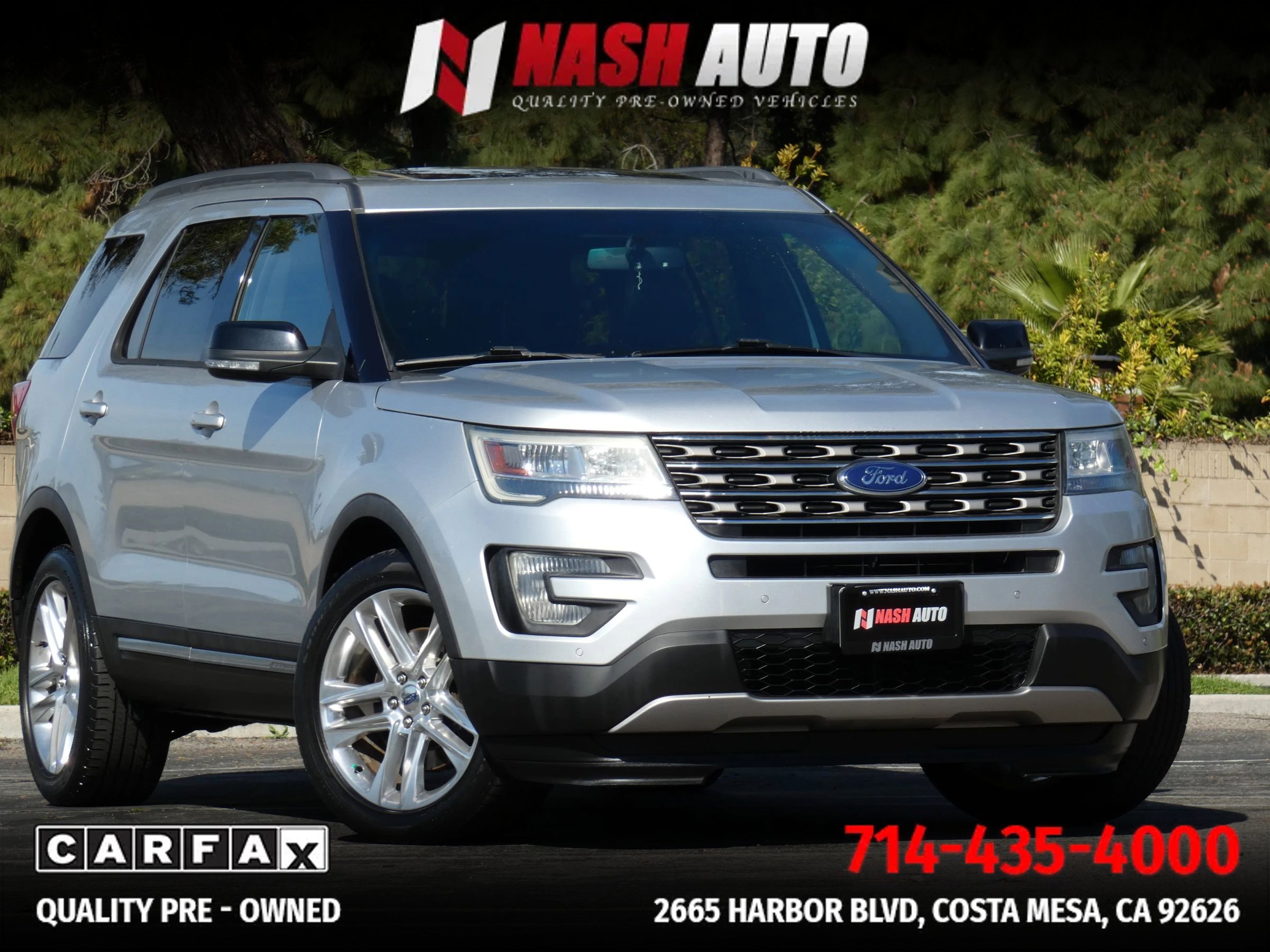 Used 2017 Ford Explorer XLT w/ Equipment Group 202A image 1