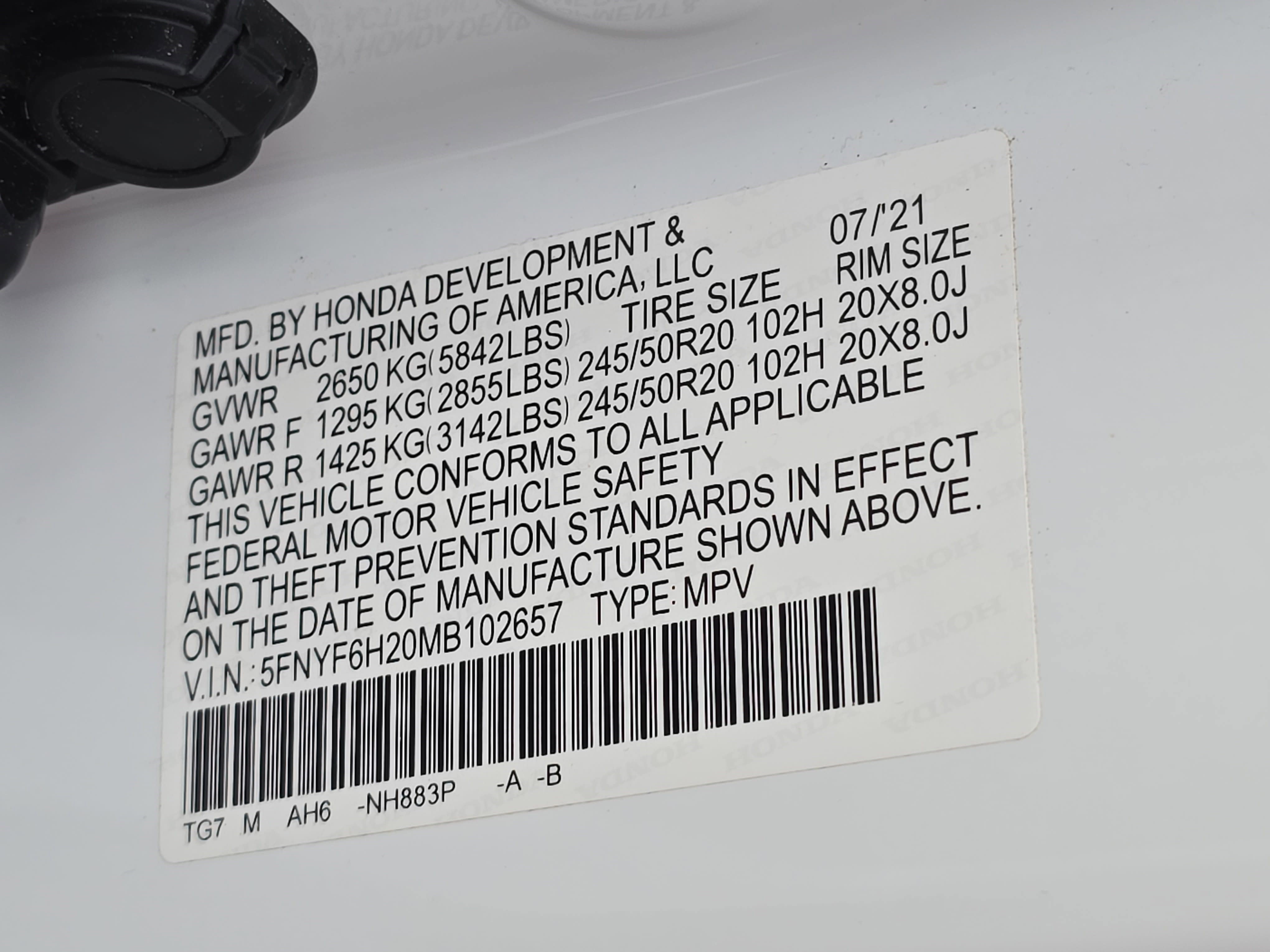 Used 2021 Honda Pilot Special Edition image 37