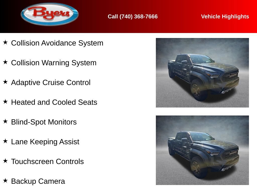 Used 2025 Toyota Tacoma 4x4 Double Cab Hybrid w/ Tow Tech Package image 10