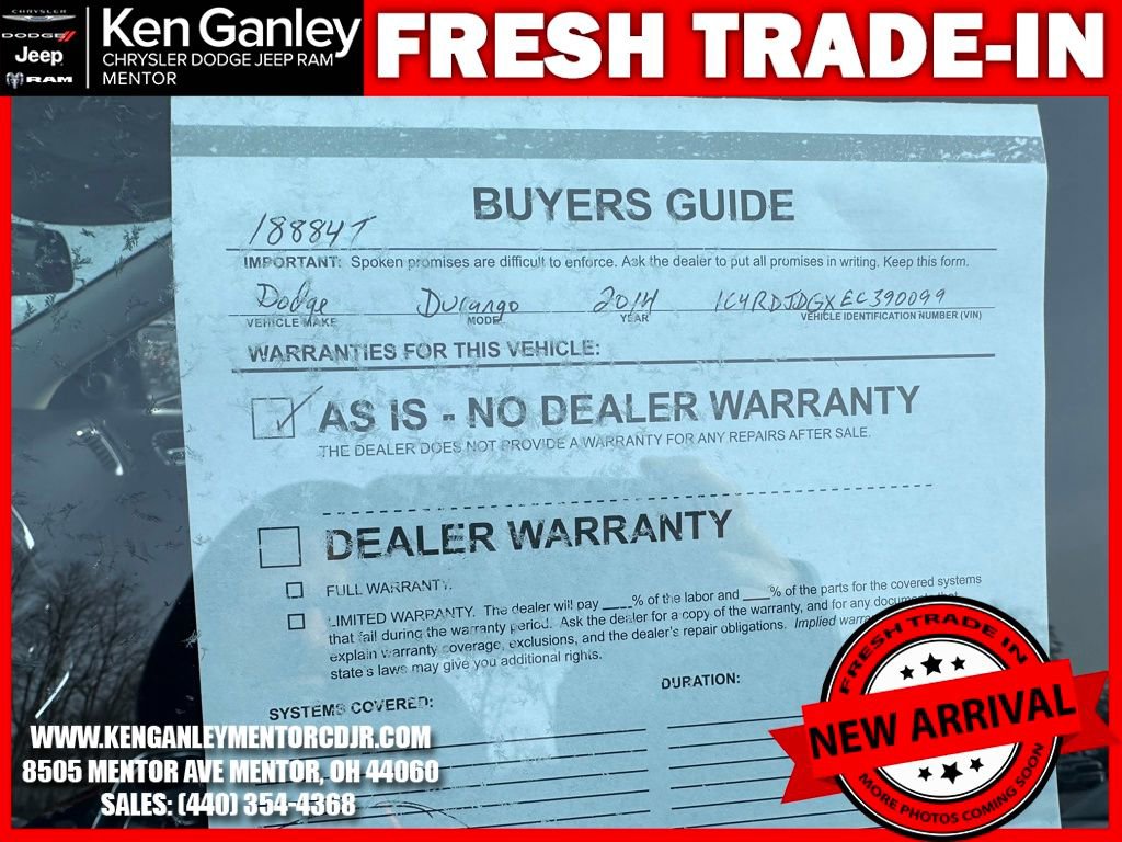 Used 2014 Dodge Durango Limited image 9