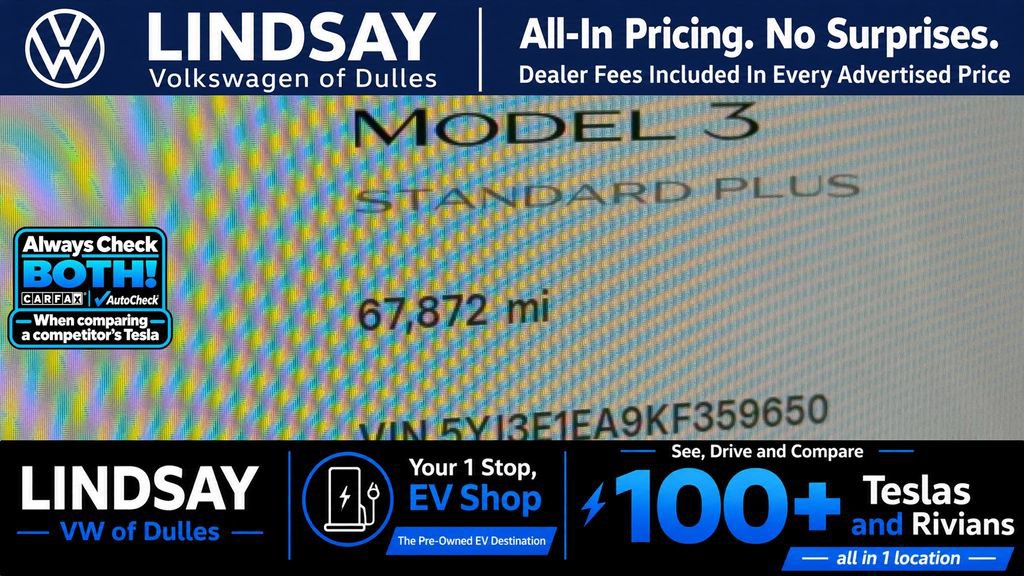 Used 2019 Tesla Model 3 Standard Range Plus RWD image 29