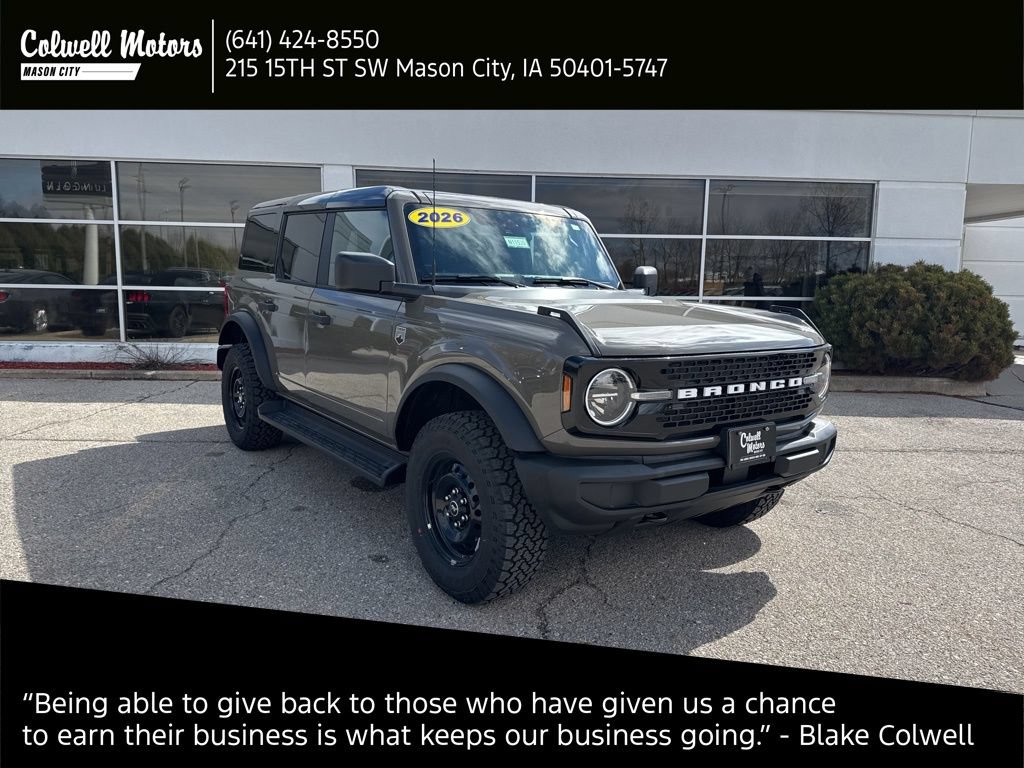 New 2026 Ford Bronco Big Bend