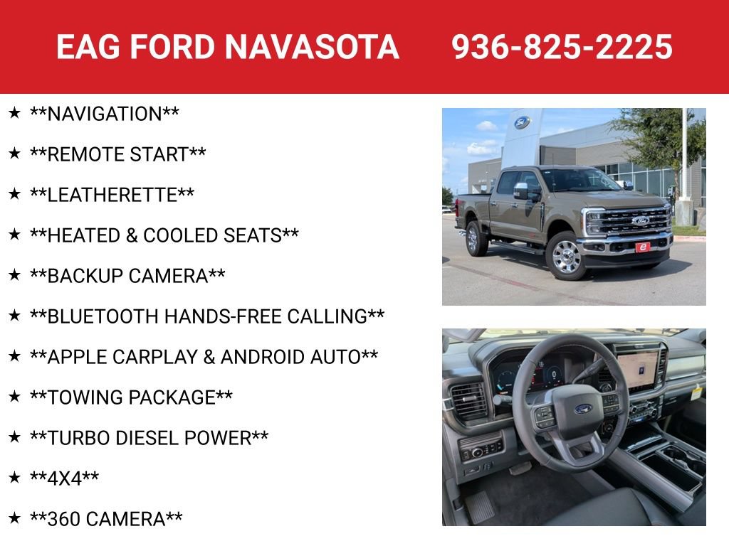 New 2027 Ford F250 Lariat w/ Lariat Premium Package AWD/4WD image 4