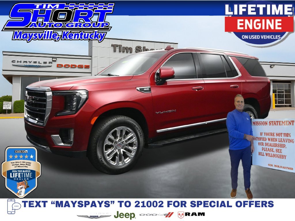 Used 2022 GMC Yukon SLT w/ SLT Premium Package