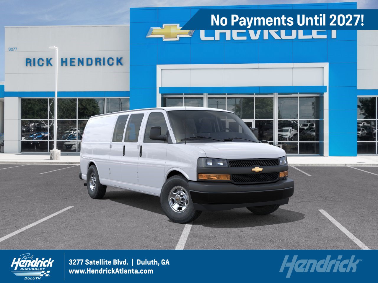 New 2026 Chevrolet Express 2500 Extended w/ Driver Convenience Package