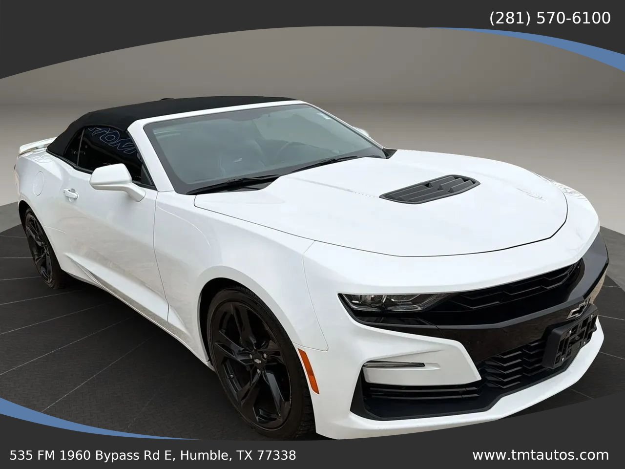 Used 2019 Chevrolet Camaro SS RWD image 1