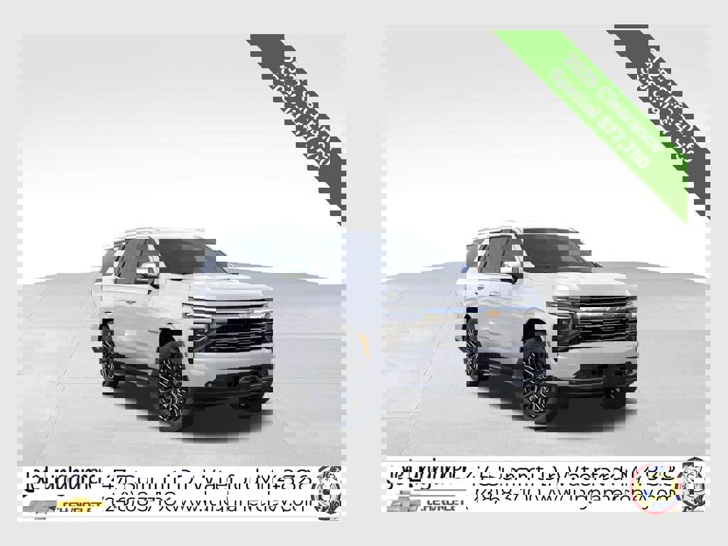 New 2025 Chevrolet Tahoe Premier w/ LPO, Illumination Package